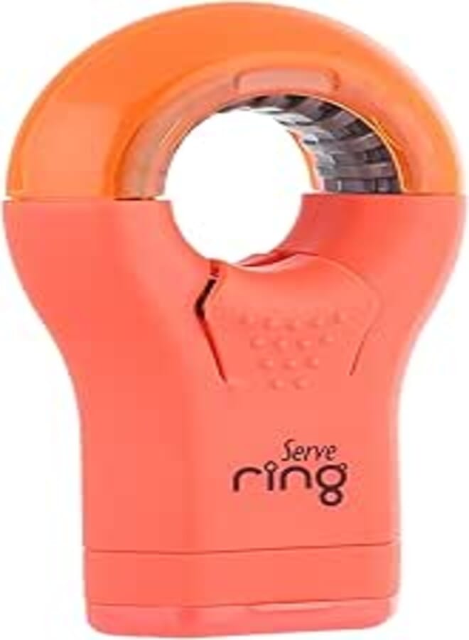 Serve SV-Ring1FK Ring 2 in 1 Eraser and Sharpener - Red